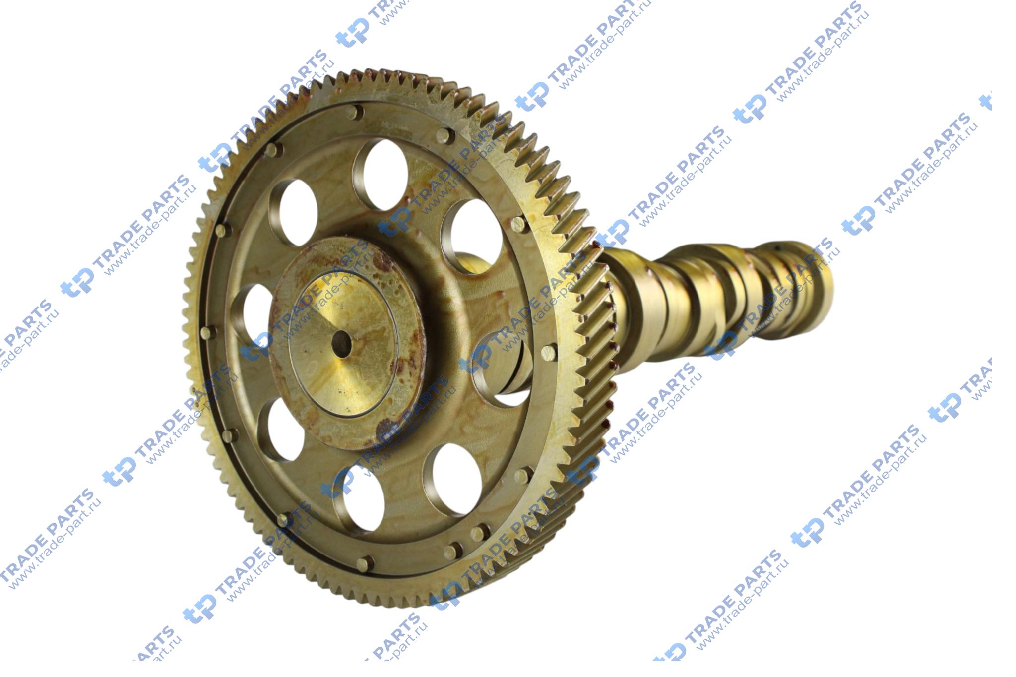 Реальная фотография распредвал mb actros с шестерней v6 mb om 501la