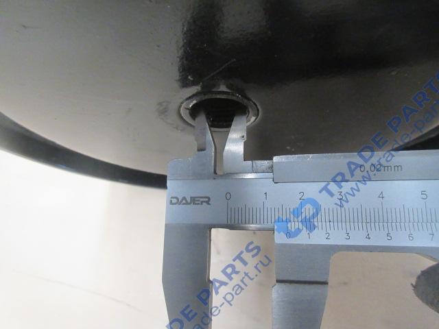 Реальная фотография пневмобаллон man tg-a, sitrak c7h 4x2, 6x4 задний (1 подвод воздуха, со стаканом) качество о