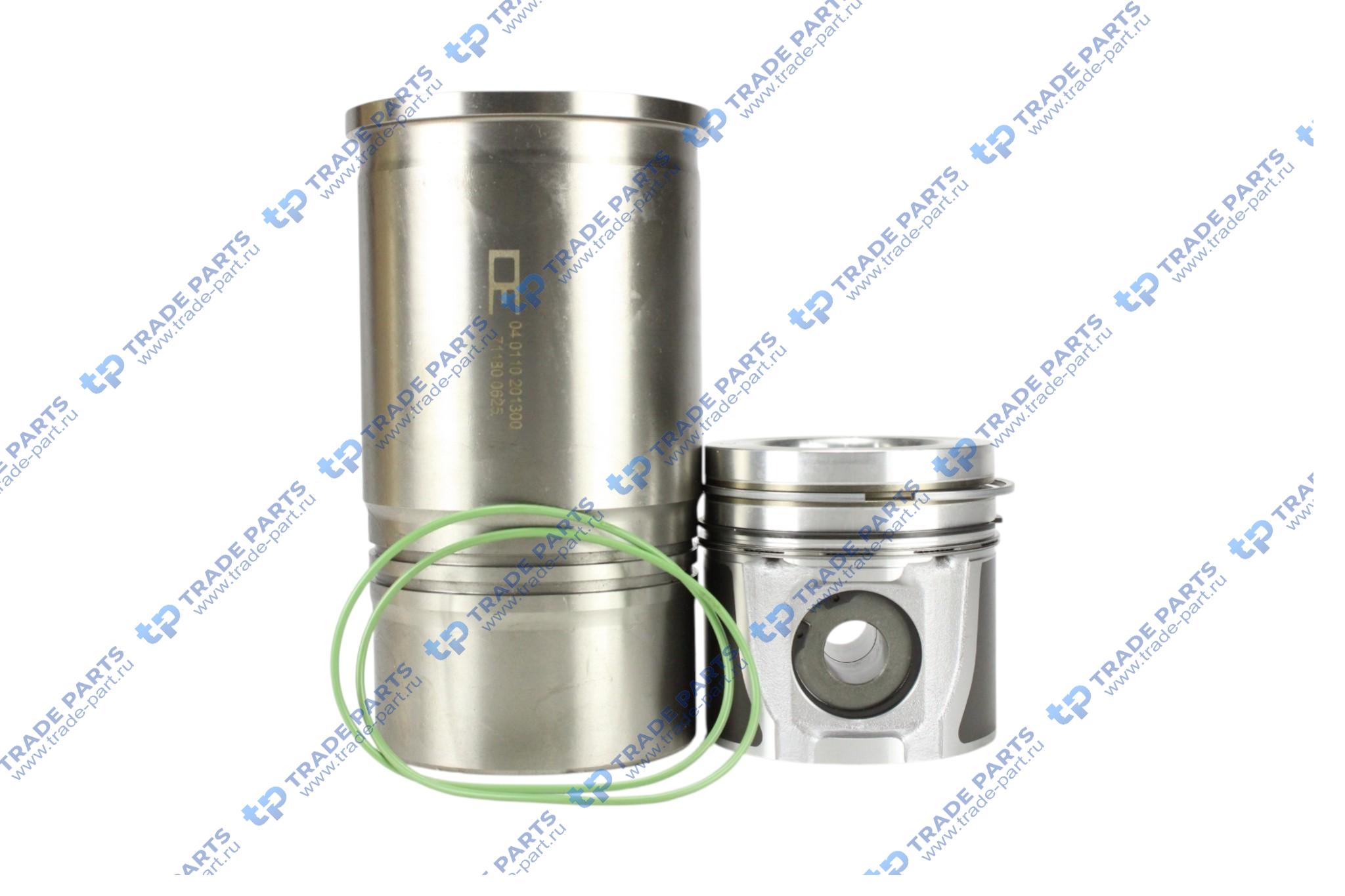 Реальная фотография поршневая группа двс (*4,*6)(1 цилин); dxi 5,dxi7,d5,d7,euro3,4,5;rvi midlum, premium, volvo fe, fl