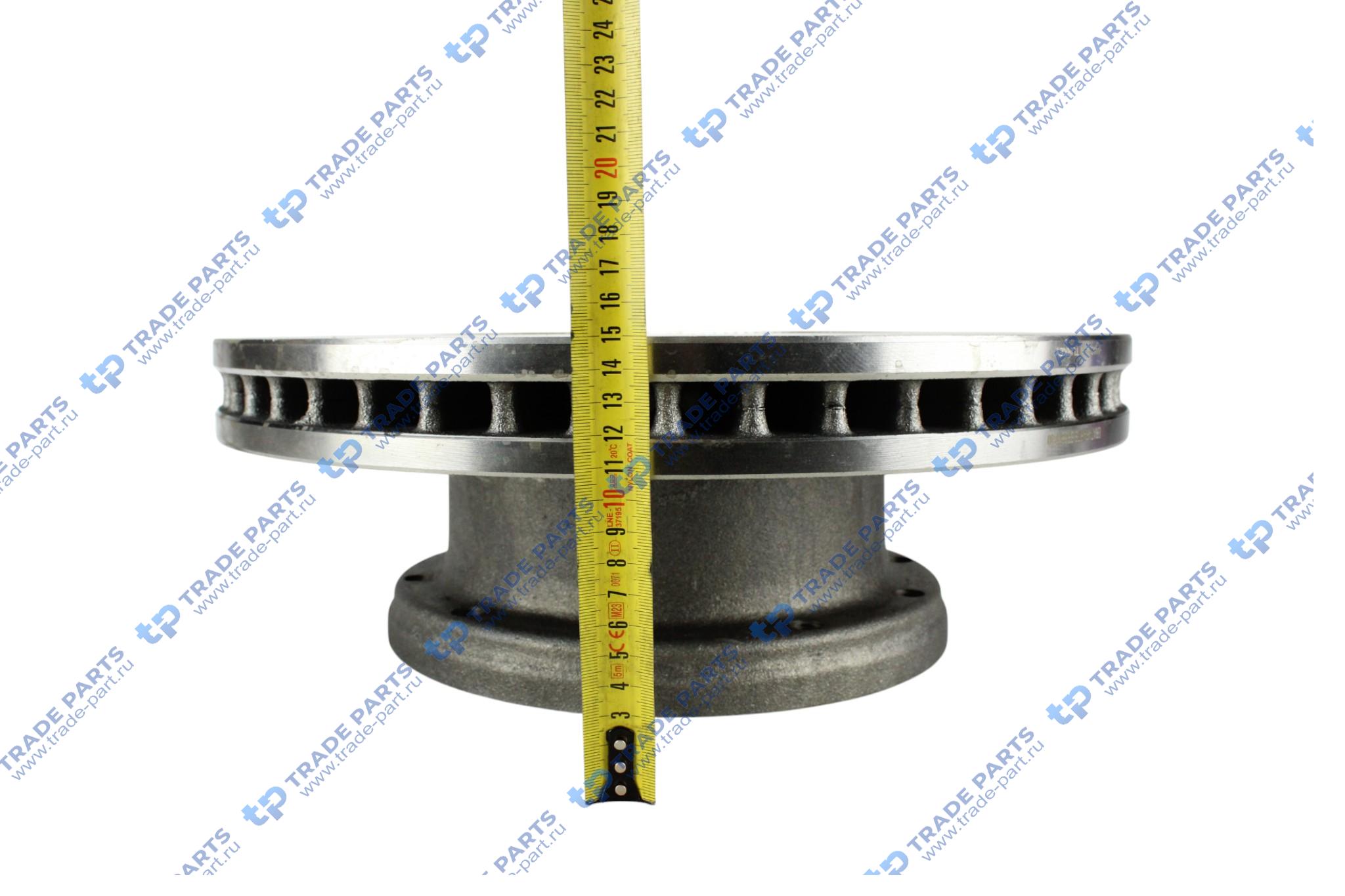 Реальная фотография диск тормозной 433x150x45x220 n10 ror пр-во турция