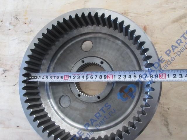 Реальная фотография шестерня солнечная бортового редуктора 45 зубов 57 шлицов под 3 сателита liugong clg835,clg836