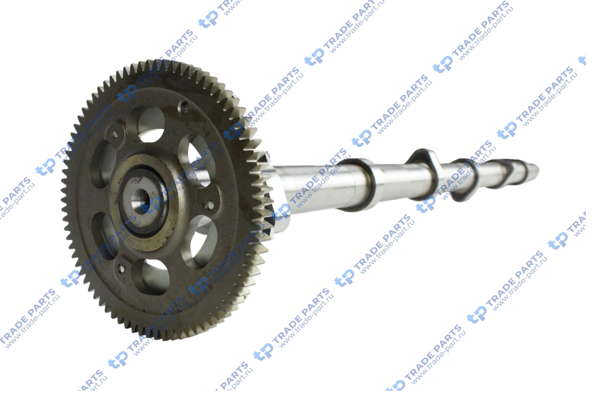 Реальная фотография вал распределительный с шестерней выпускной mb om471