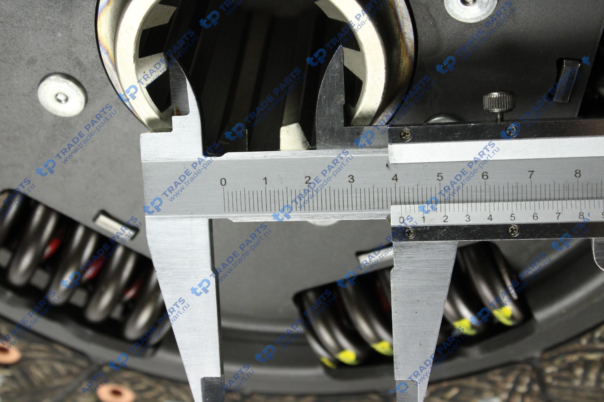 Реальная фотография комплект сцепления ford ecotorq 12,7 zf 16s2230 430 mm.