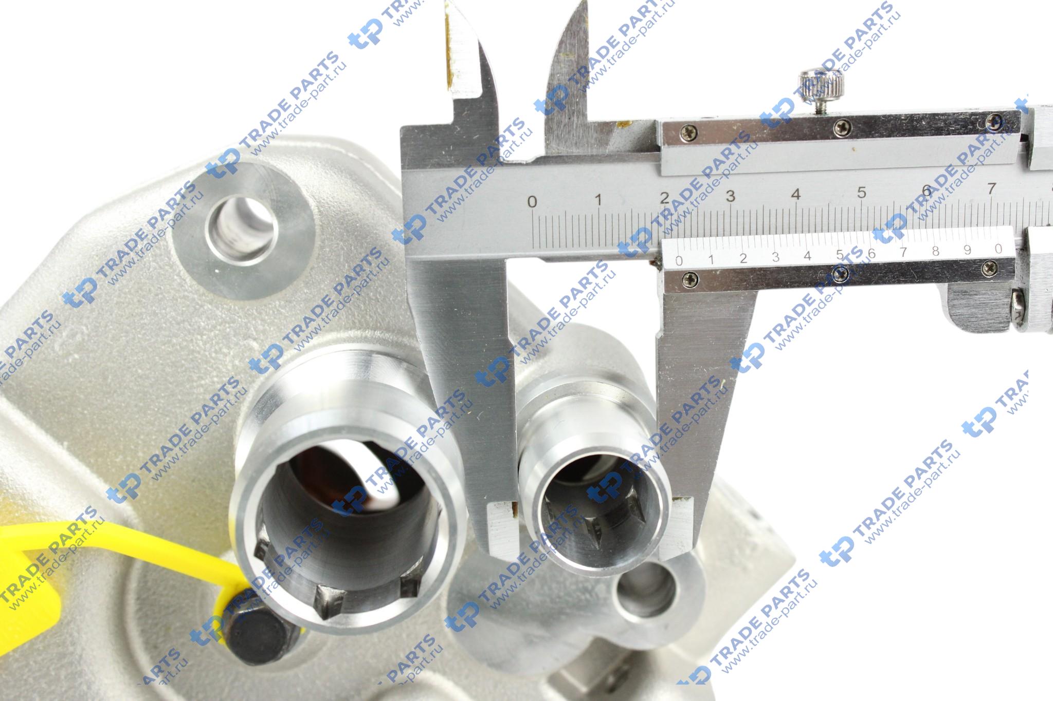 Реальная фотография головка компрессора mb actros om501/502 (1-цилиндровый) в сборе euro 4, 5