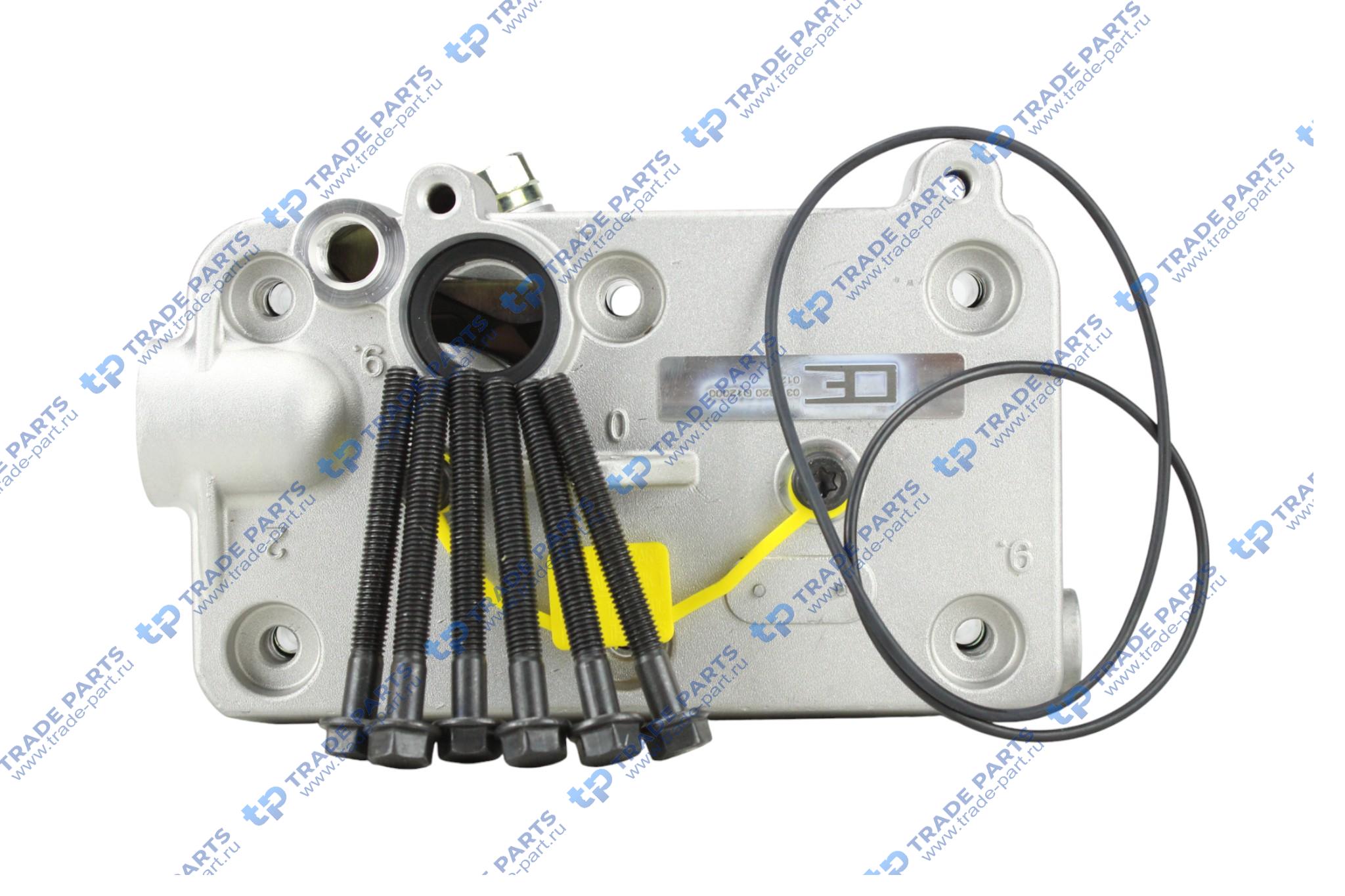 Реальная фотография гбц компрессора volvo fh12/16 + клапаны + болты