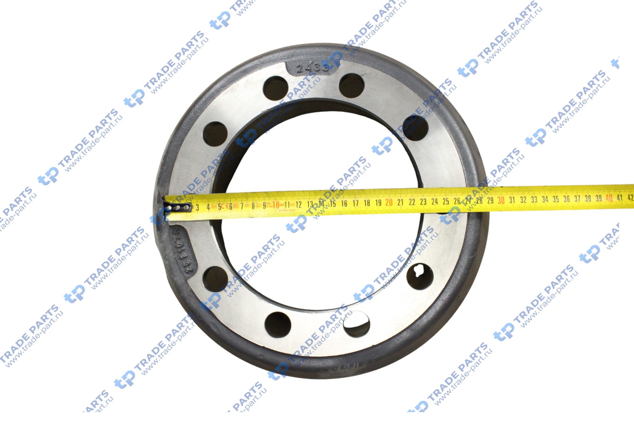 Реальная фотография барабан тормозной bpw (300х200 h260) пр-во турция