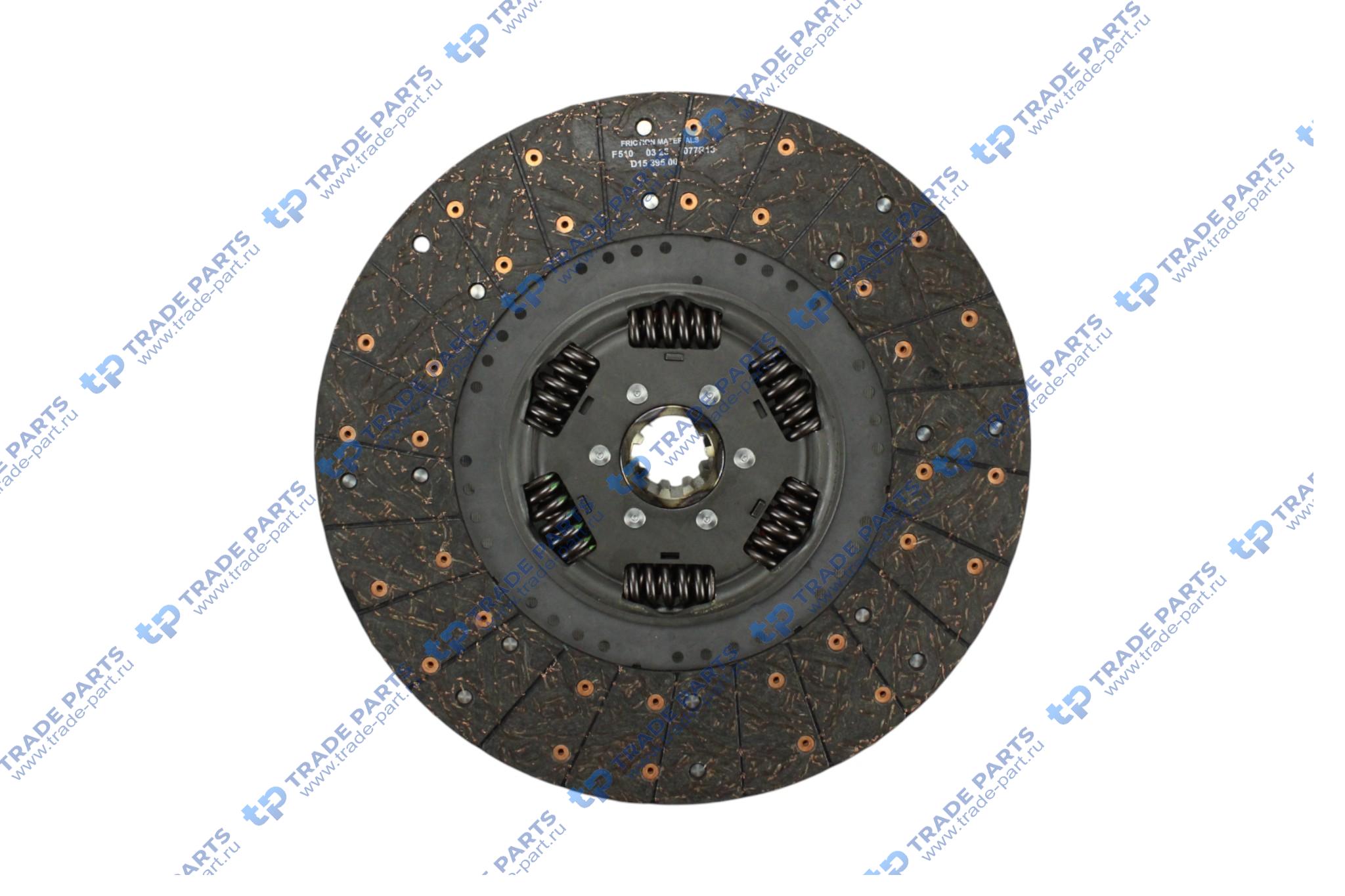 Реальная фотография диск сцепления man tgl d0834lfl79 zf 6s-800 to, zf 6as-800/1000 395 mm.