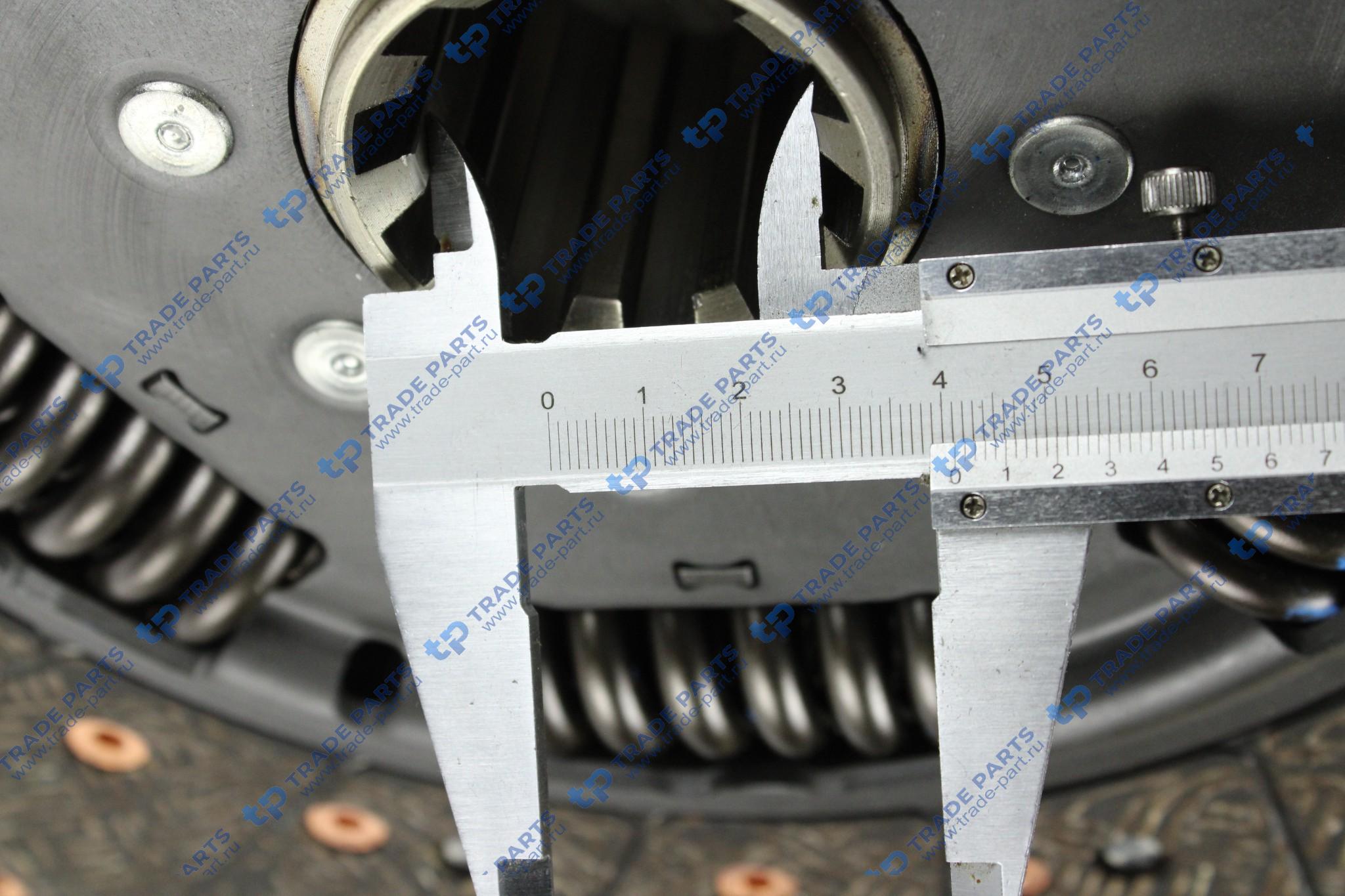 Реальная фотография комплект сцепления man tgs, tgx zf as-tronic amt 430 mm.