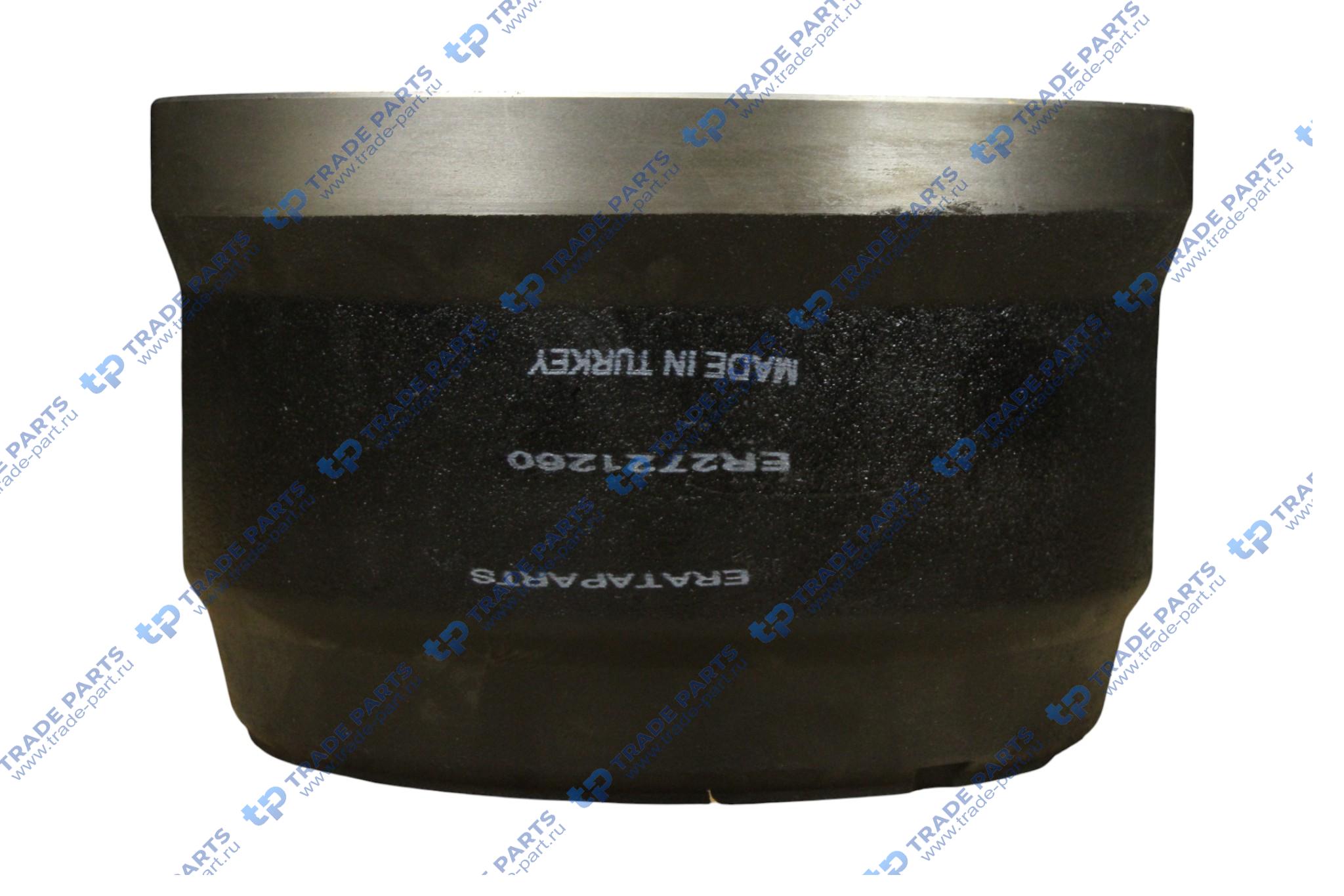 Барабан тормозной 410x200/210 H=258 d=285/335 n10x23 задний Iveco Eurotech 190E34/38/42 пр-во ТУРЦИЯ