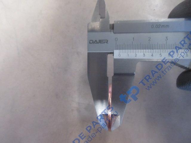 Реальная фотография кольцо уплотнительное трубки рулевой колонки howo t5g / sitrak c7h качество о