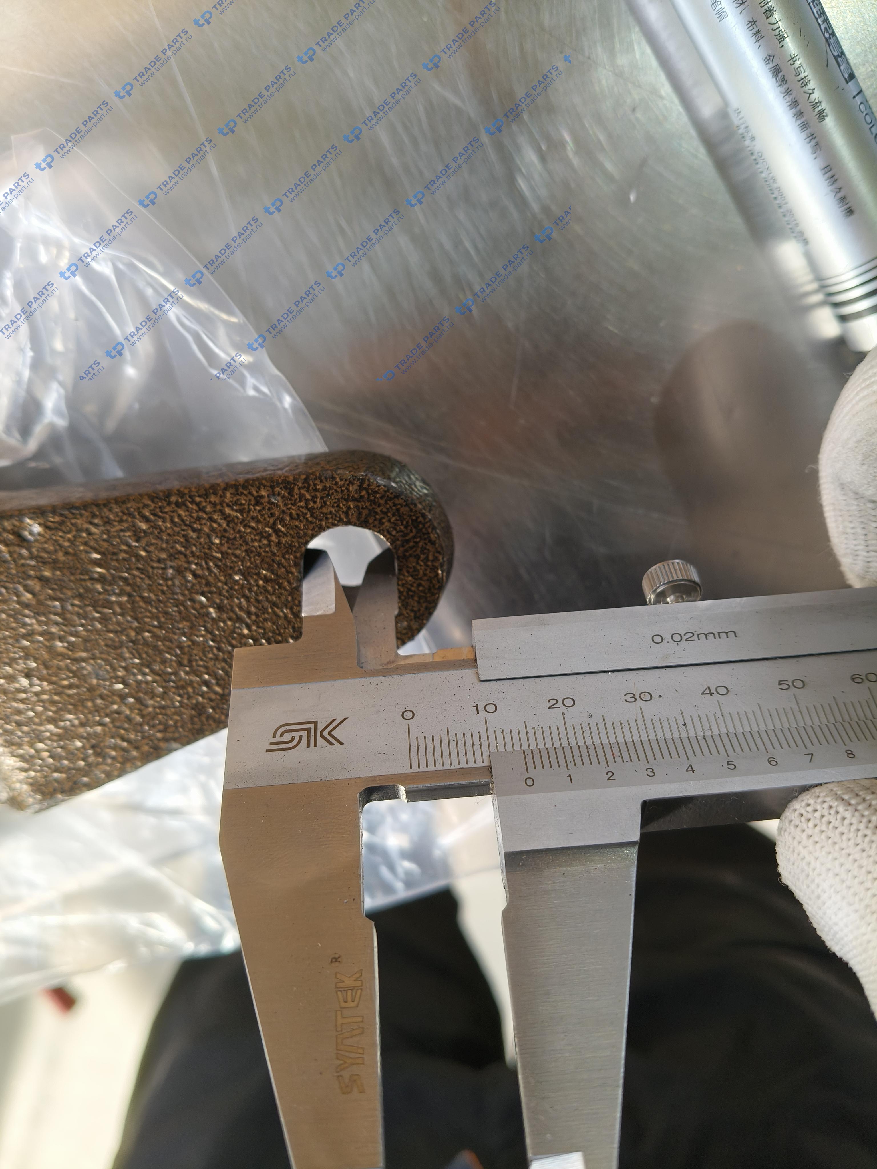 Реальная фотография рычаг регулировочный перед левого тормоза faw j6 e5 3250