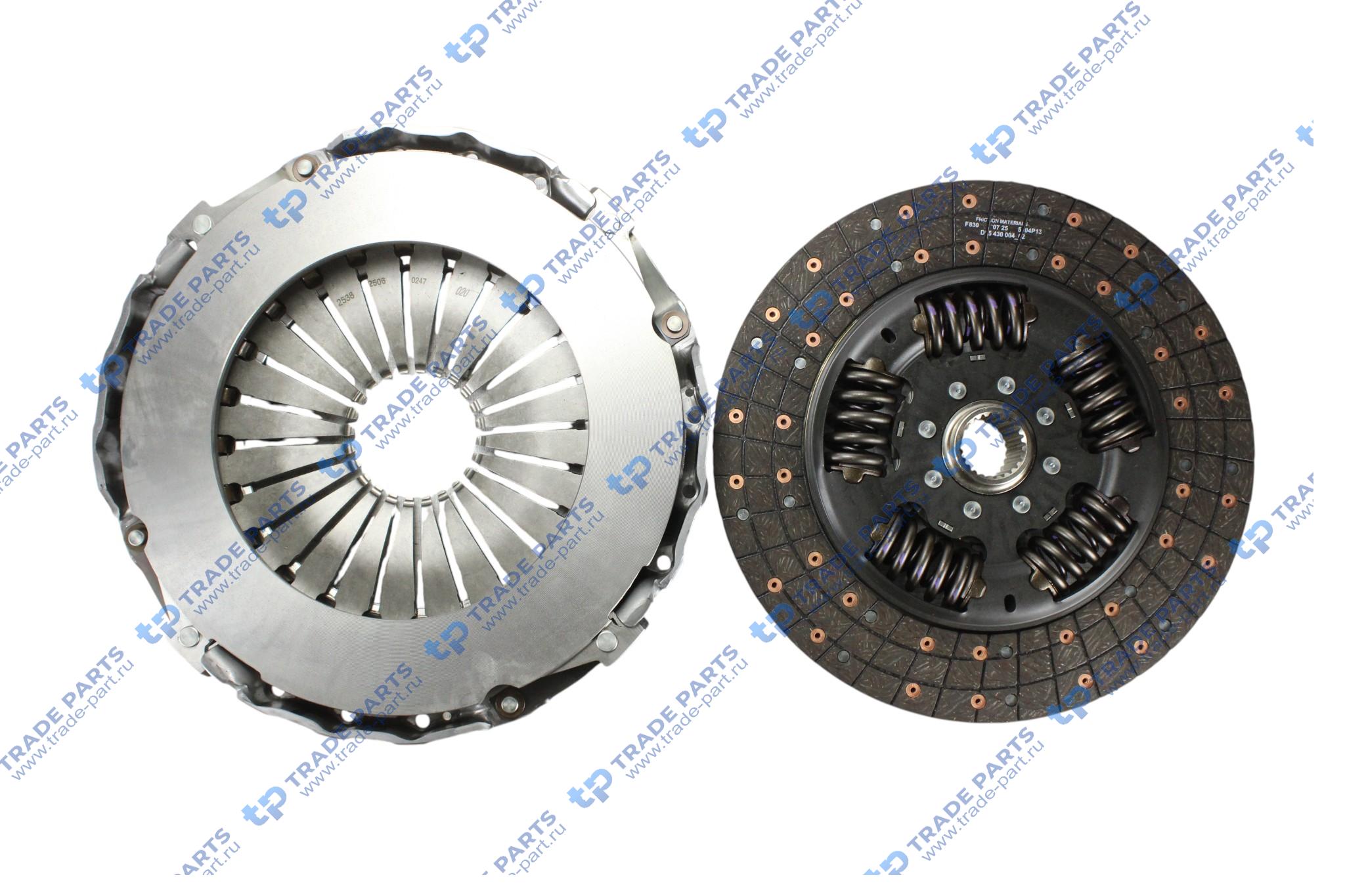 Реальная фотография комплект сцепления без выжимного 3400 700 601 volvo fh, fm, fmx (кпп автомат)