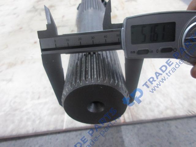 Реальная фотография полуось под блокировку двух шлицевая z-40 l-1135 мм shacman x3000,f3000 качество о