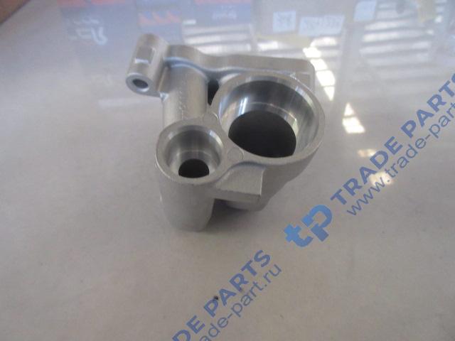 Реальная фотография фланец угловой корпуса масляного фильтра sitrak mc11/mc13