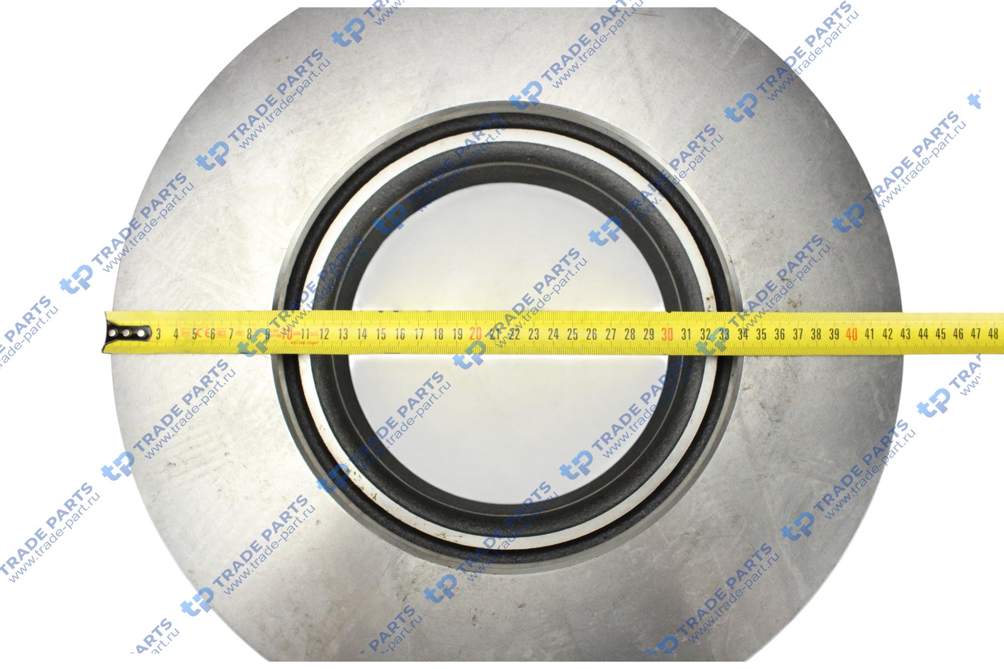 Реальная фотография диск тормозной bpw 430х355x45х159.5мм пр-во турция