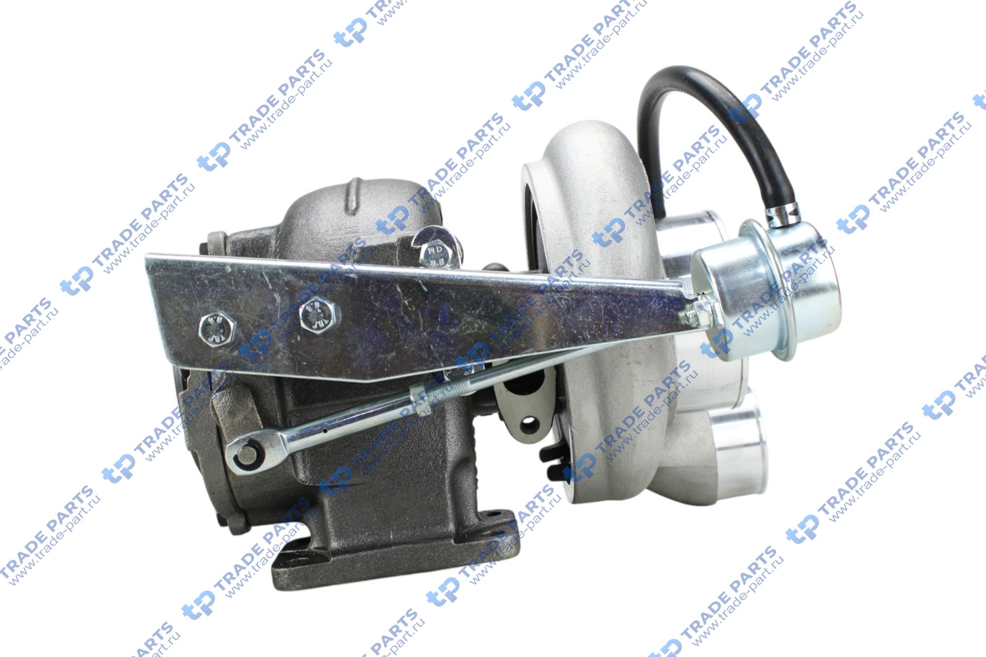 Реальная фотография турбокомпрессор j6 350 л.с. faw-3252 hx40w 2011 5 болтов d=100mm качество а+