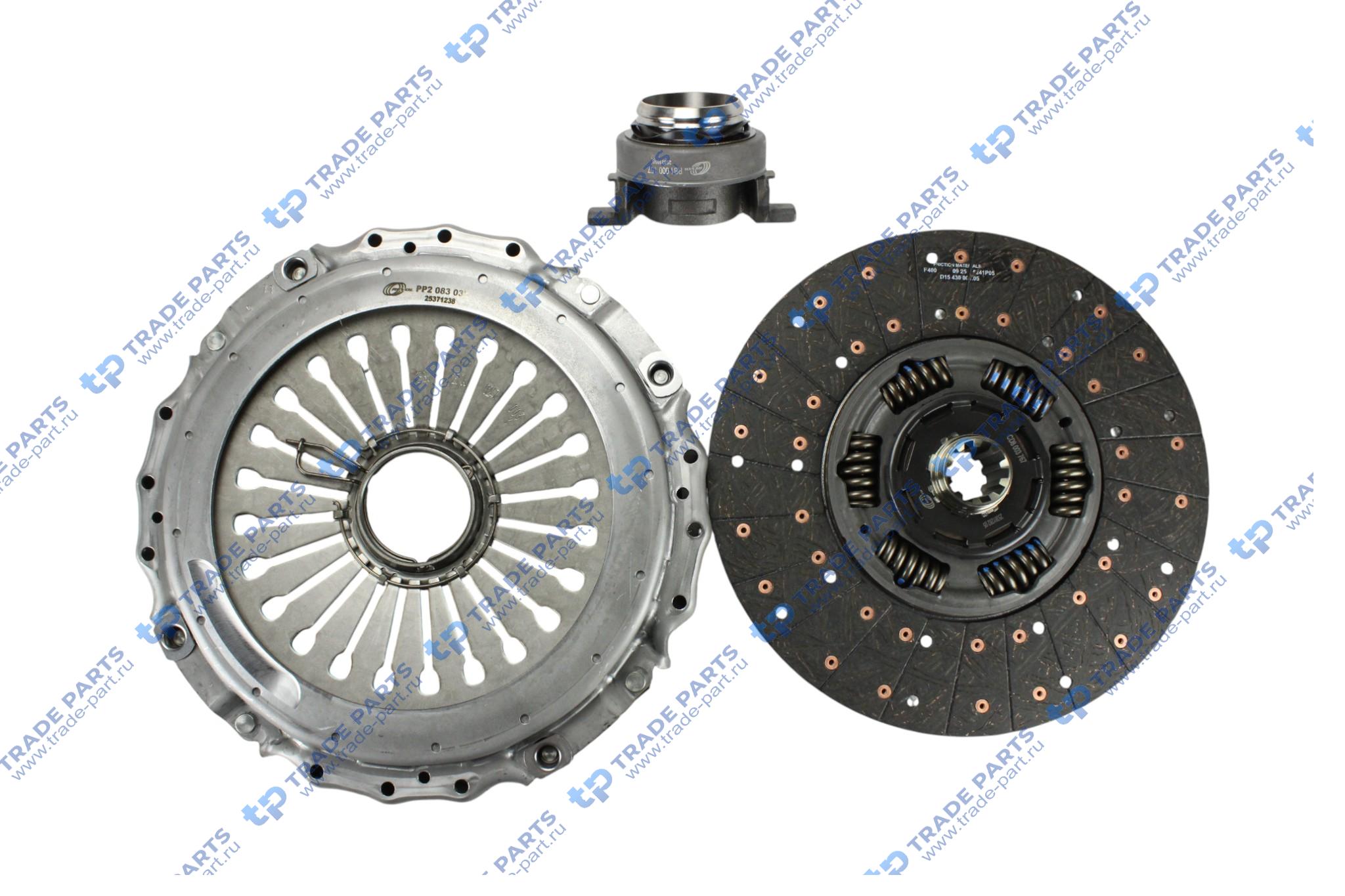 Комплект сцепления FORD CARGO FPT CURSOR 10,3 ZF 16AS2220 MANUEL 430mm.