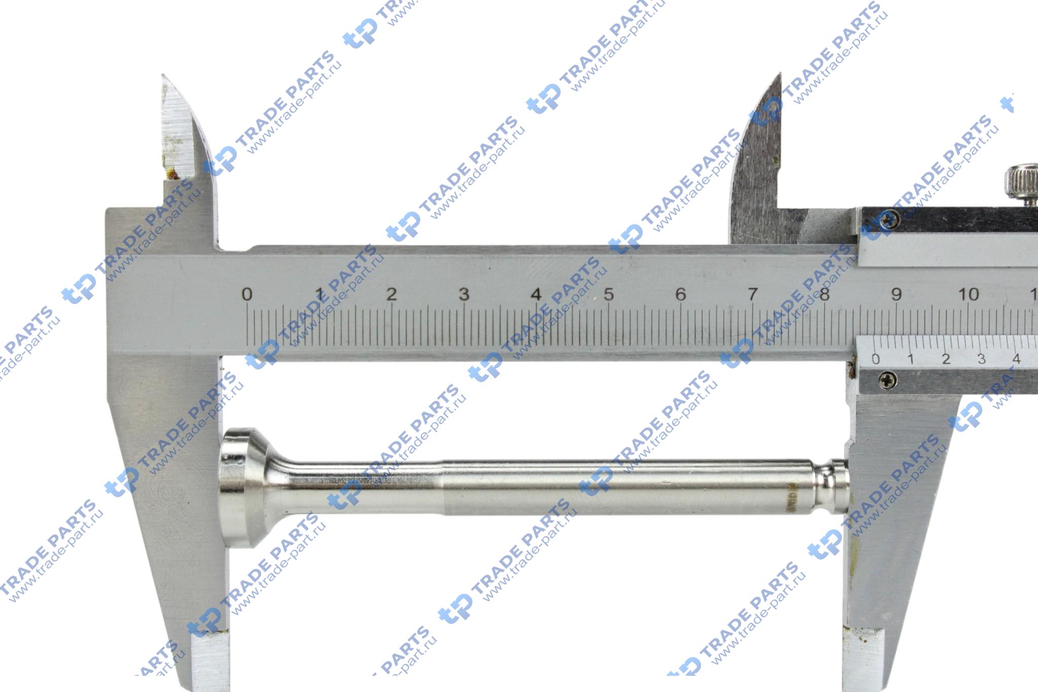 Реальная фотография клапан двигателя выпускной 17x8x87 45° mercedes actros/axor om 457/501/502