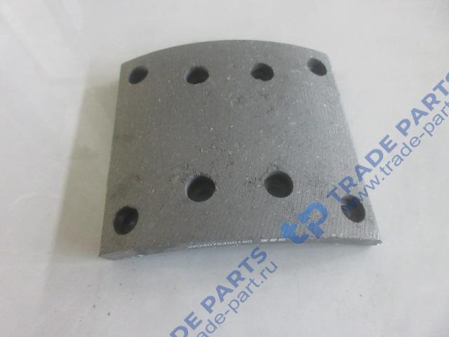 Накладка тормозная передняя . 8отв., мост VGD95