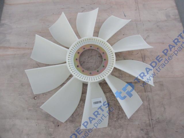 Реальная фотография крыльчатка вентилятора d=680 10 лопастей wp12 x3000