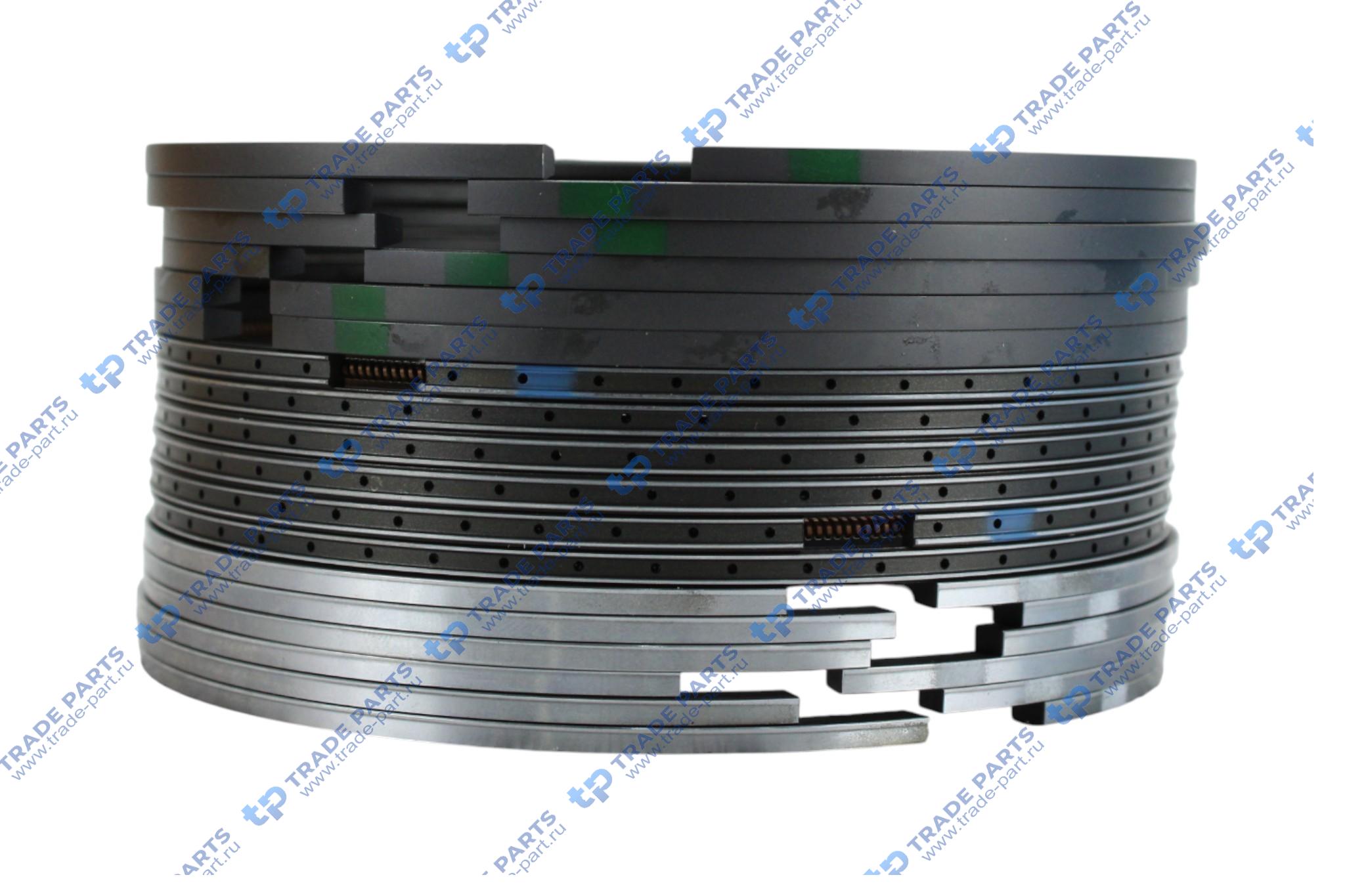 Реальная фотография кольца поршневые sitrak howo дв.mc11,13 std (комплект) huatai