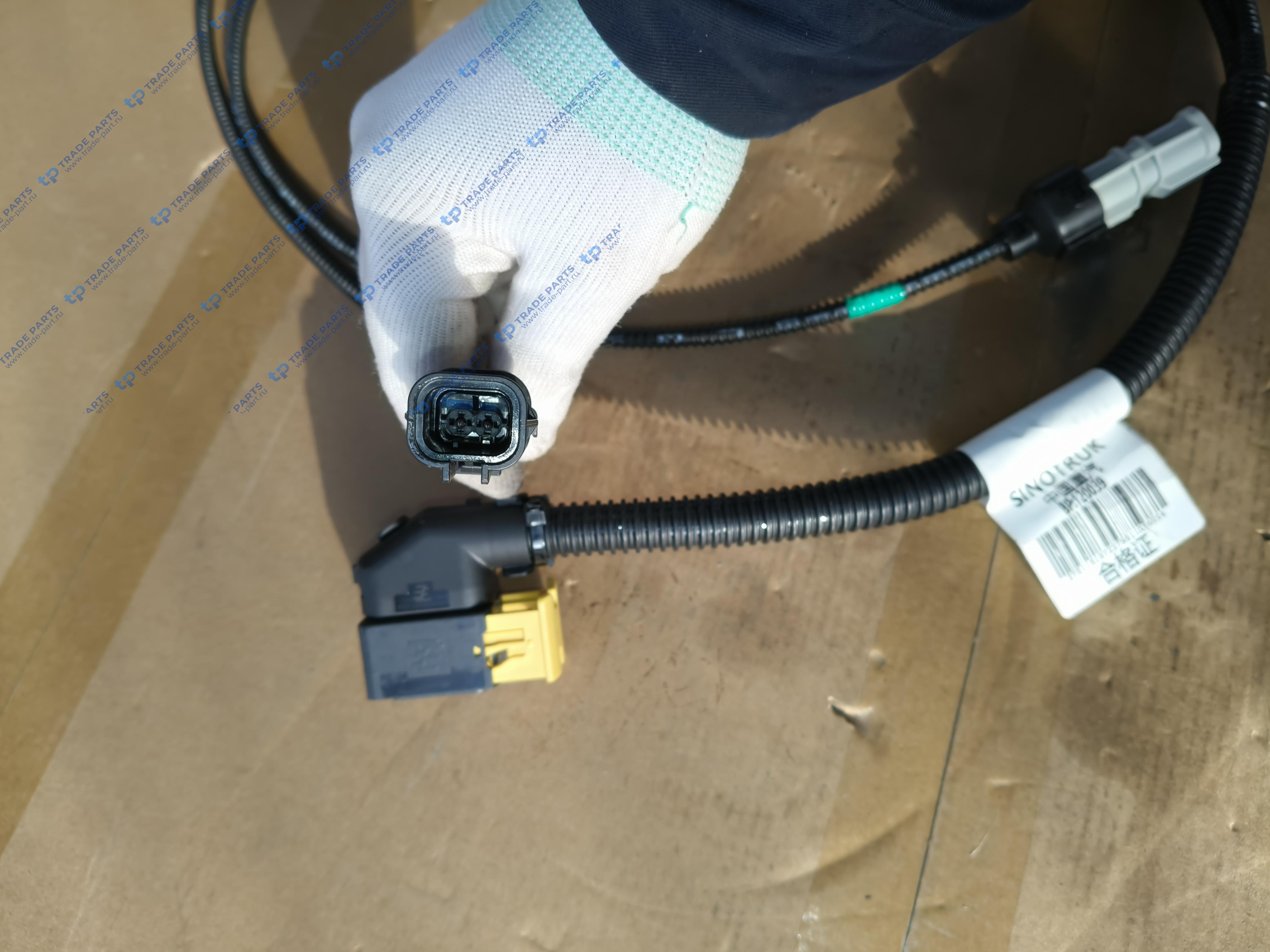 Реальная фотография жгут проводов ebs дополнительный для шасси (s32/mcy задний мост) sitrak c7h качество о