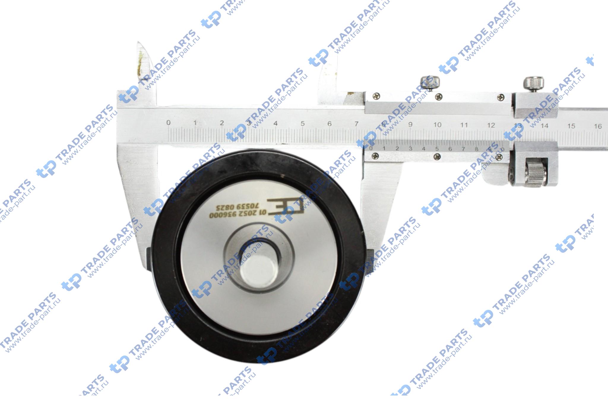 Реальная фотография ролик натяжитель ремня 33*75 mercedes actros mp4 mp5 antos arocs