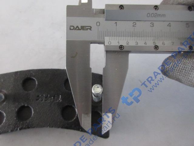 Реальная фотография колодки тормозные стояночного тормоза zl50h-1-013, zl50h-1-012