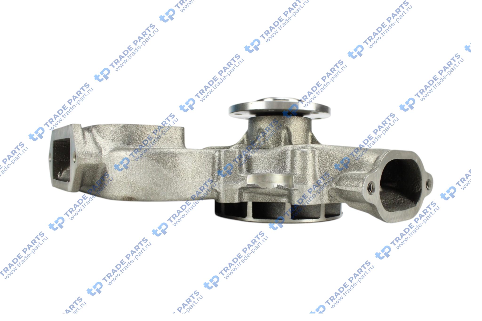 Реальная фотография насос водяной крыльчатка d135mm 2 термостата v6-12 d125/130\man d2866lf02-10/14-16/mb