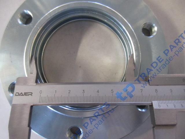 Реальная фотография фланец нижний с резьбой 252600574 xcmg