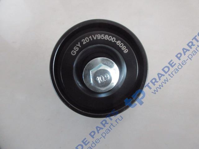 Реальная фотография ролик ремня обводной howo t5g