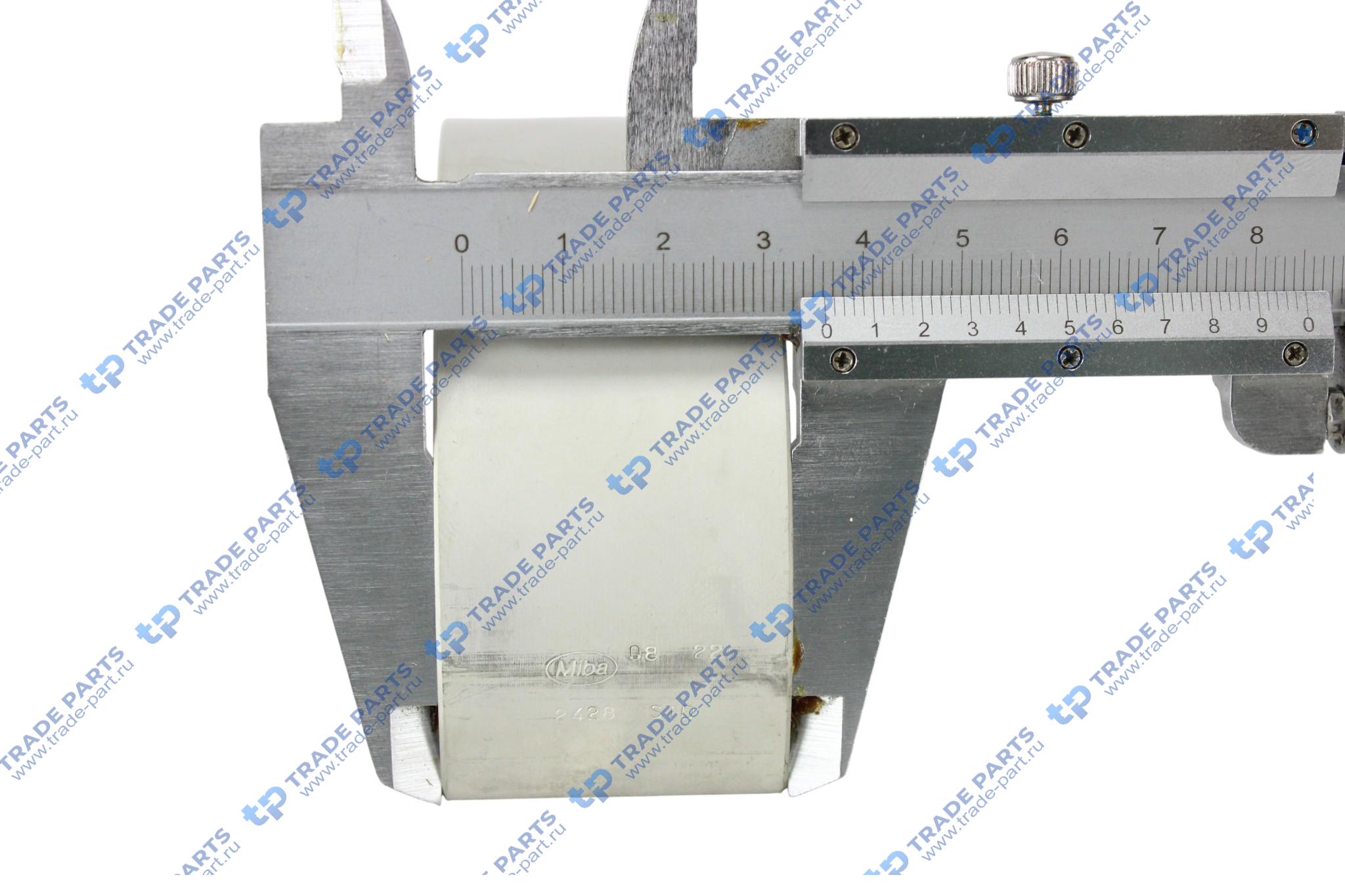 Реальная фотография вкладыши шатунные mb om407-447 man d2556/d2566/d2866 std (на шейку)