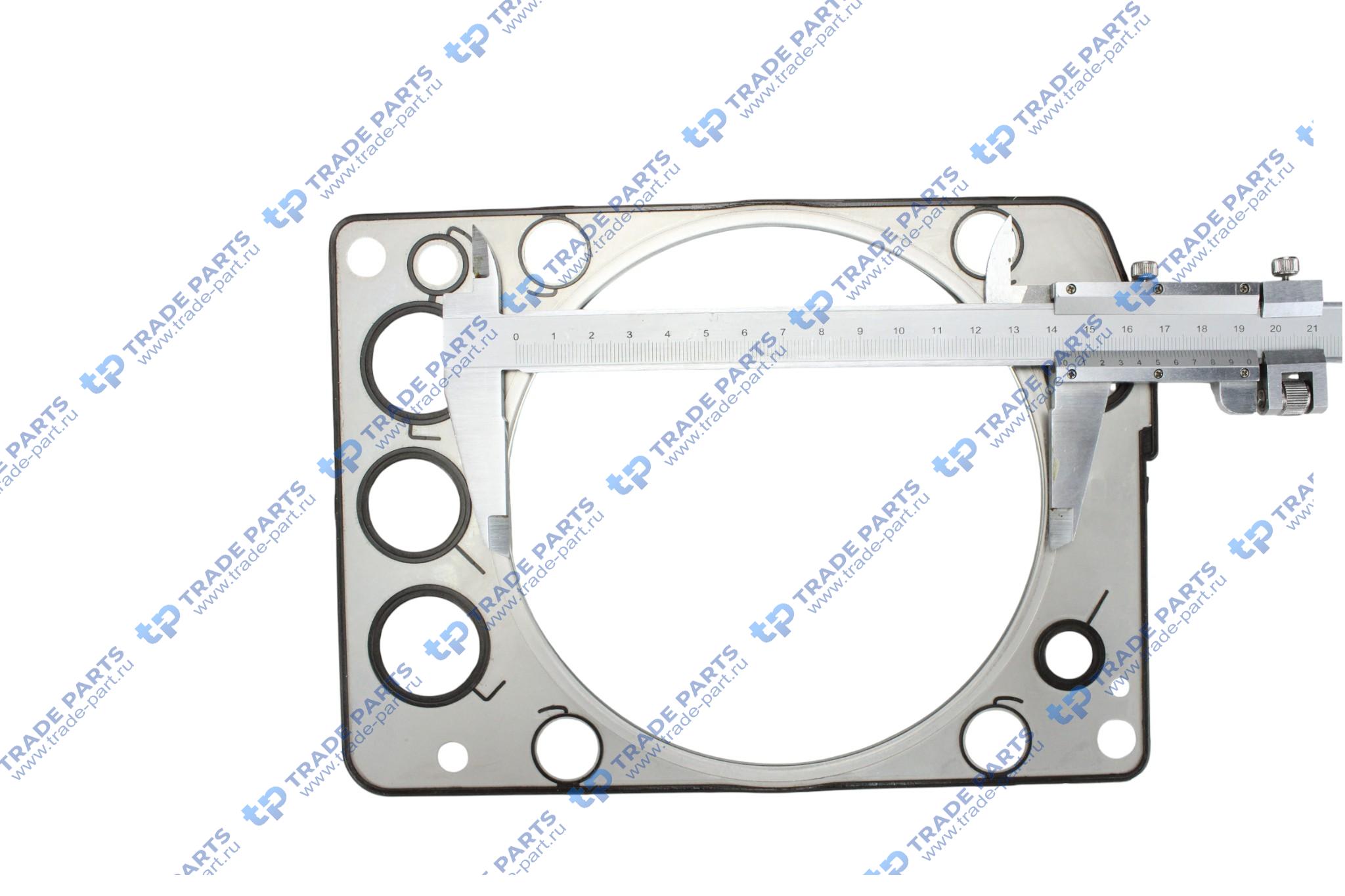 Реальная фотография прокладка гбц ом457; (x6); axor; о345/350/580; setra400s; 1998...