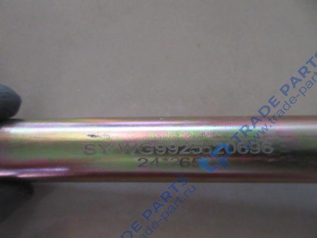 Реальная фотография болт м24х330 мм крепления передней правой рессоры и цилиндра подъема кабины sitrak c7hmax качество о