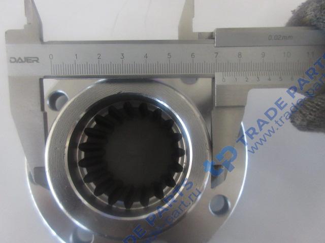 Реальная фотография фланец задний выходного вала кпп sdlg нового образца