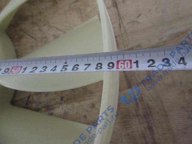 Реальная фотография крыльчатка вентилятора d=590 10 лопастей с ободом howo vg1500060447