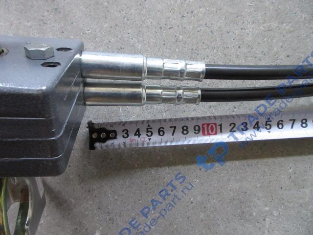 Реальная фотография трос кпп с переключателем в сборе lonking cdm833