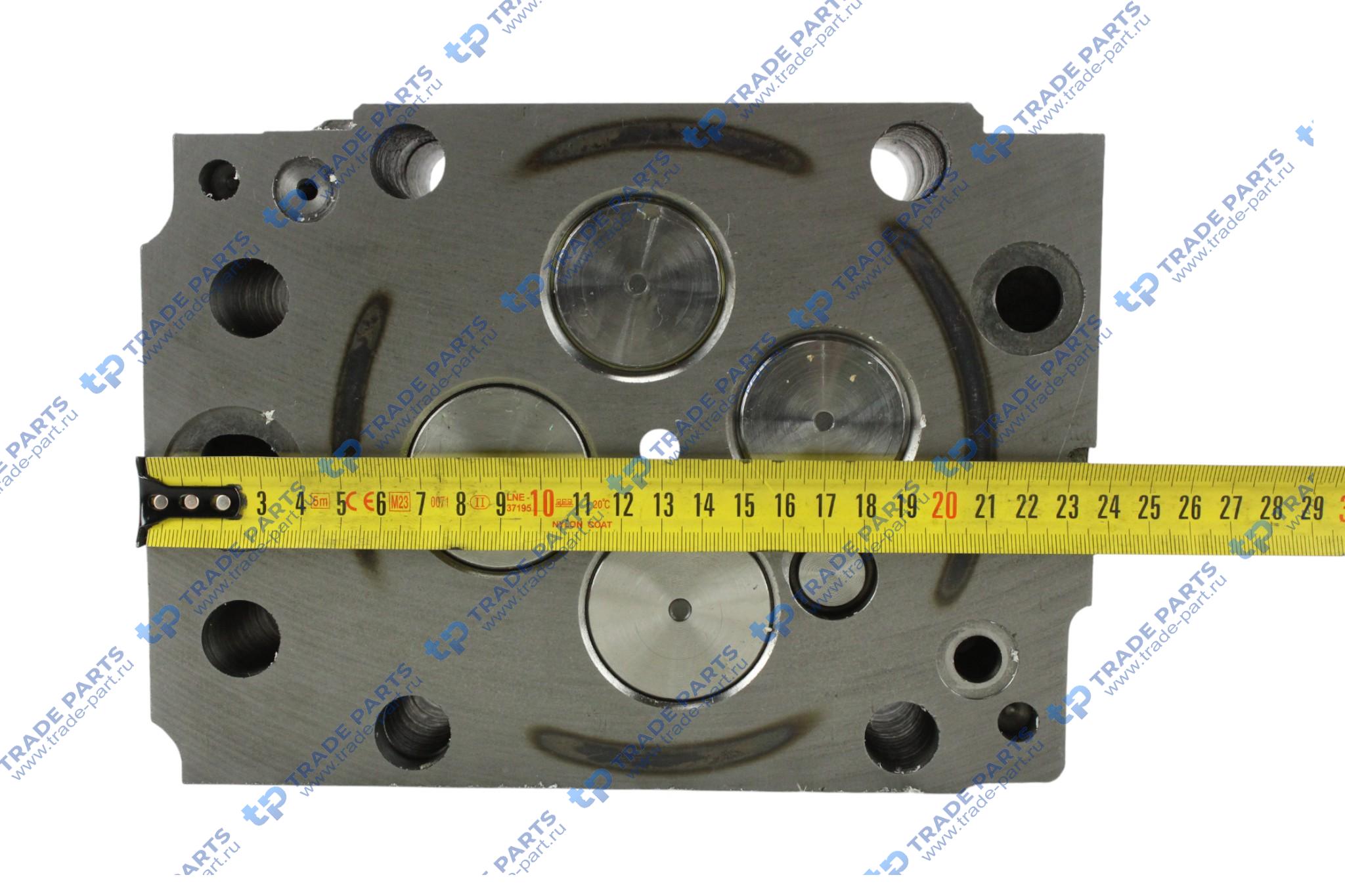 Реальная фотография головка блока (с клапанами) mb om 501/502 la