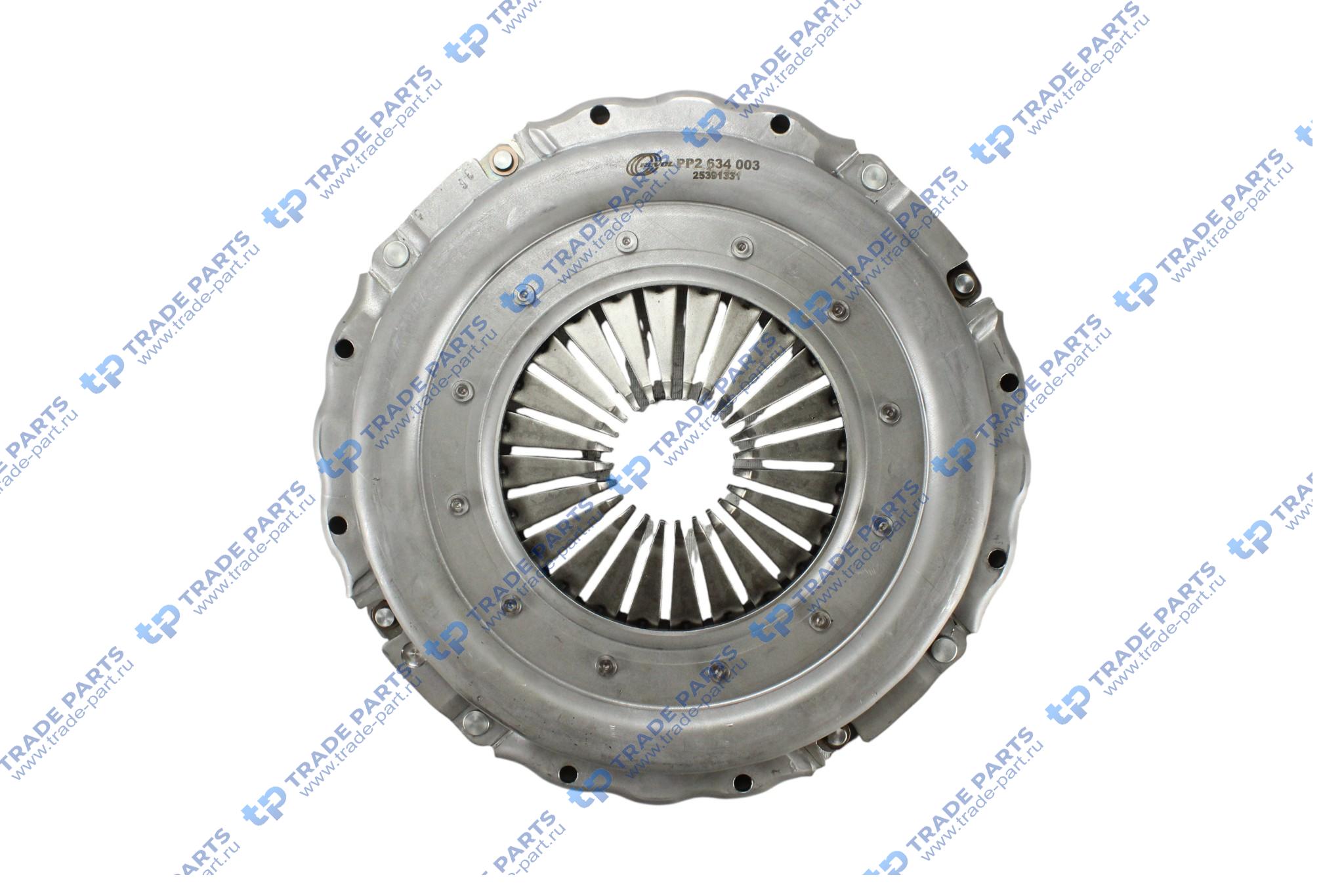 Реальная фотография корзина сцепления 395 mm rvi midlum premium 2, volvo fe