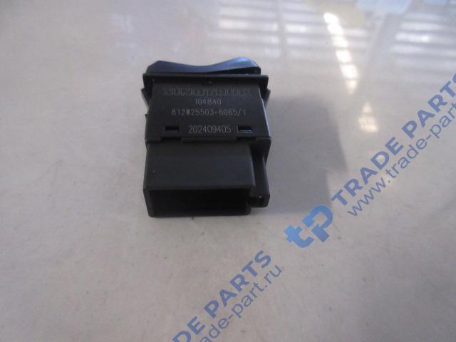 Реальная фотография клавиша вспомогательного дальнего света (система nano) howo t5g, sitrak c7h качество о