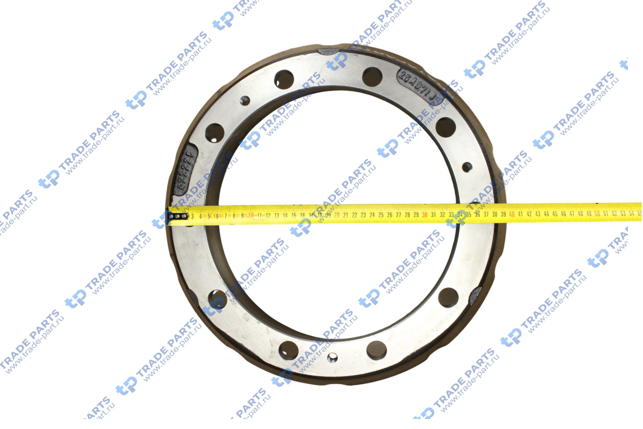 Реальная фотография барабан тормозной 410*191.5(180)*237 передний пр-во турция