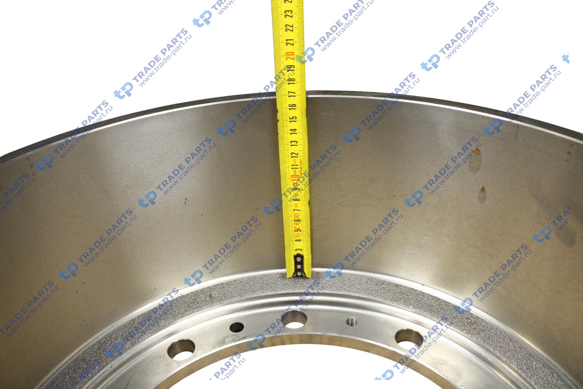 Реальная фотография барабан тормозной 410x160/167 h=213 d=298/335 n10x23 \\omn man sl/ng/nlsg пр-во турция