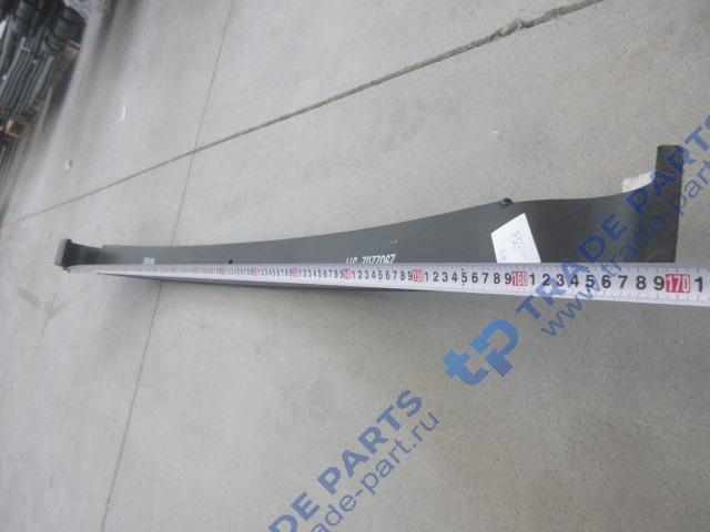 Реальная фотография лист передней рессоры 8х4 №2 16x90 l=1700