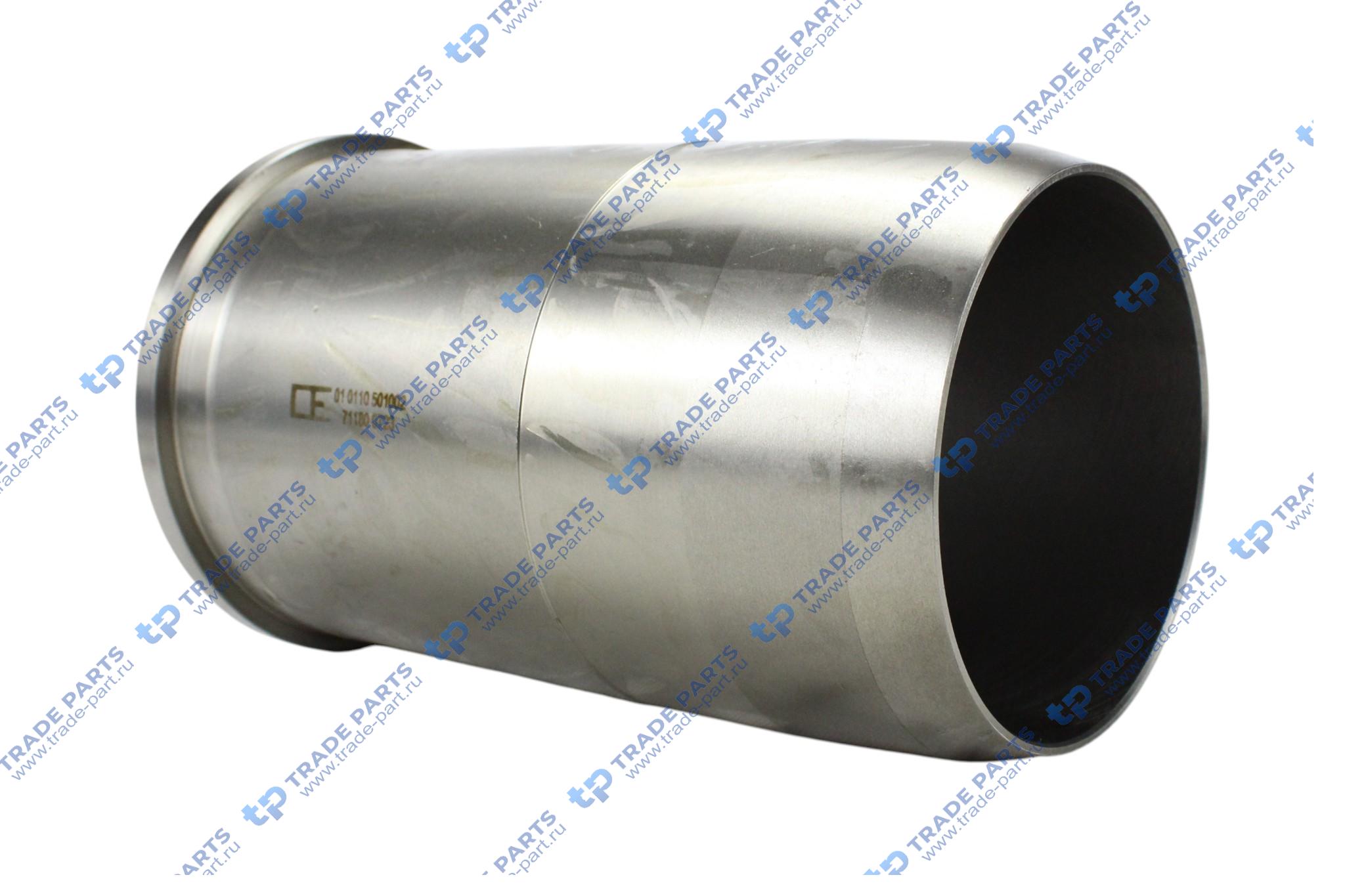 Реальная фотография гильза d130 a=150 c=164.1 l=258 h+f=10.12+1.1 с упл. кольц. mb om501/502la mb actros