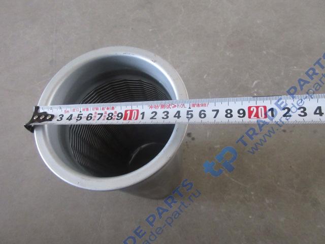 Реальная фотография гофра выхлопной системы d=125 l=350