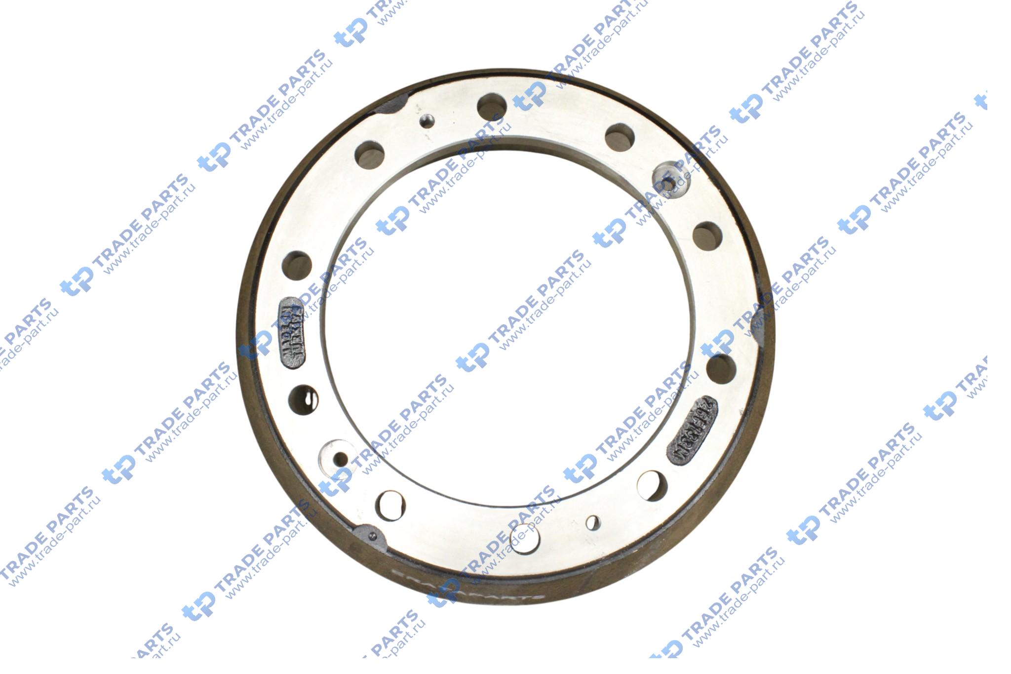 Реальная фотография барабан тормозной iveco eurotrakker передний 410x190 h=257 d=285/335м пр-во турция