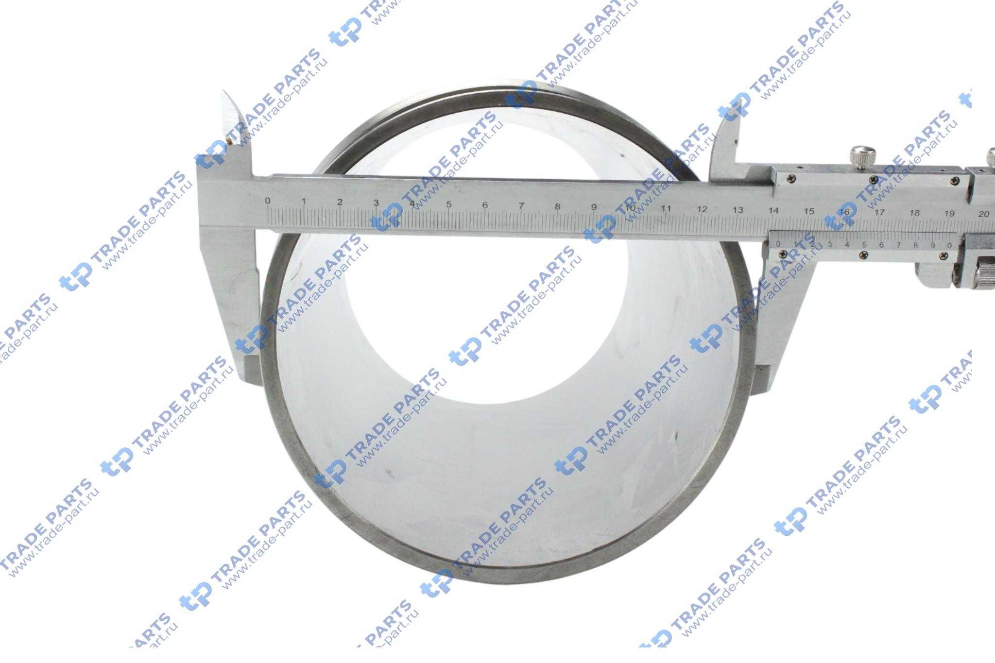 Реальная фотография гильза цилиндра a=142 c=159 l=257 h+f=9,95 (с упл. кольцами) mb om 471 la без огнеупорного кольца