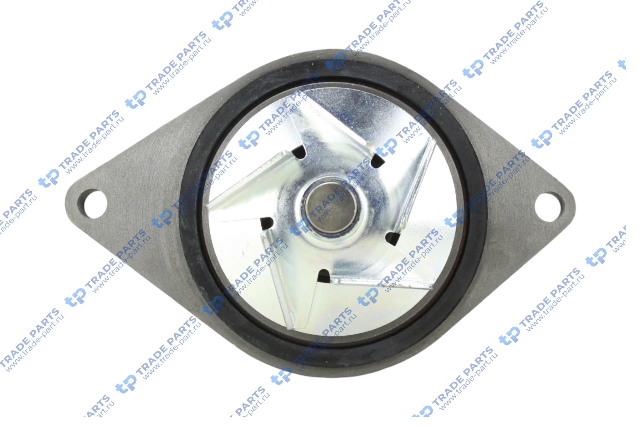 Реальная фотография насос системы охлаждения kmz, paz дв.cummins isbe, isde, 4bt, 6bt 5 лопастей