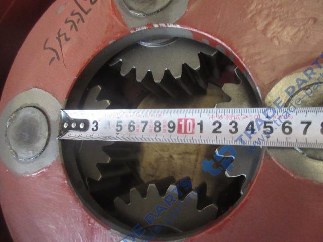 Реальная фотография редуктор бортовой в сборе 4 сателита 24 зуба 41 шлиц lonking cdm855/cdm856d