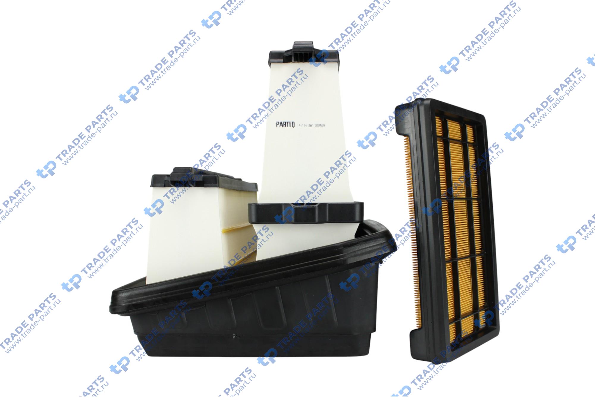 Реальная фотография фильтр воздушный комплект 2829529 + 2829531 scania